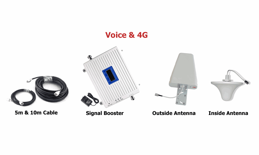 nz all network signal booster kit voice&4g 100sqm