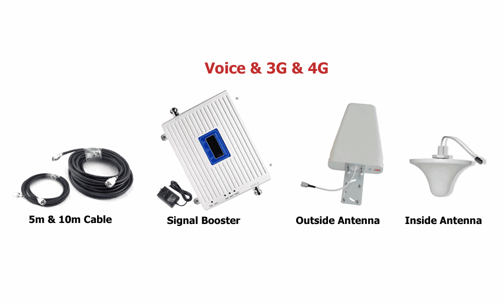 vodafone signal booster kit voice&3g&4g 100sqm